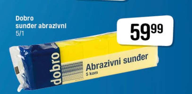 Dobro Abrazivni sunder