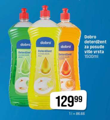 Dobro deterdžent za posuđe