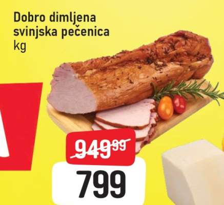 Dobro dimljena svinjska pečenica