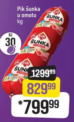 Pik Šunka u omotu