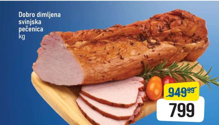 Dobro dimljena svinjska pečenica