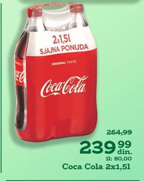 Coca Cola 2x1.5L