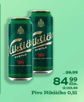 Pivo Nikšićko 0.5l