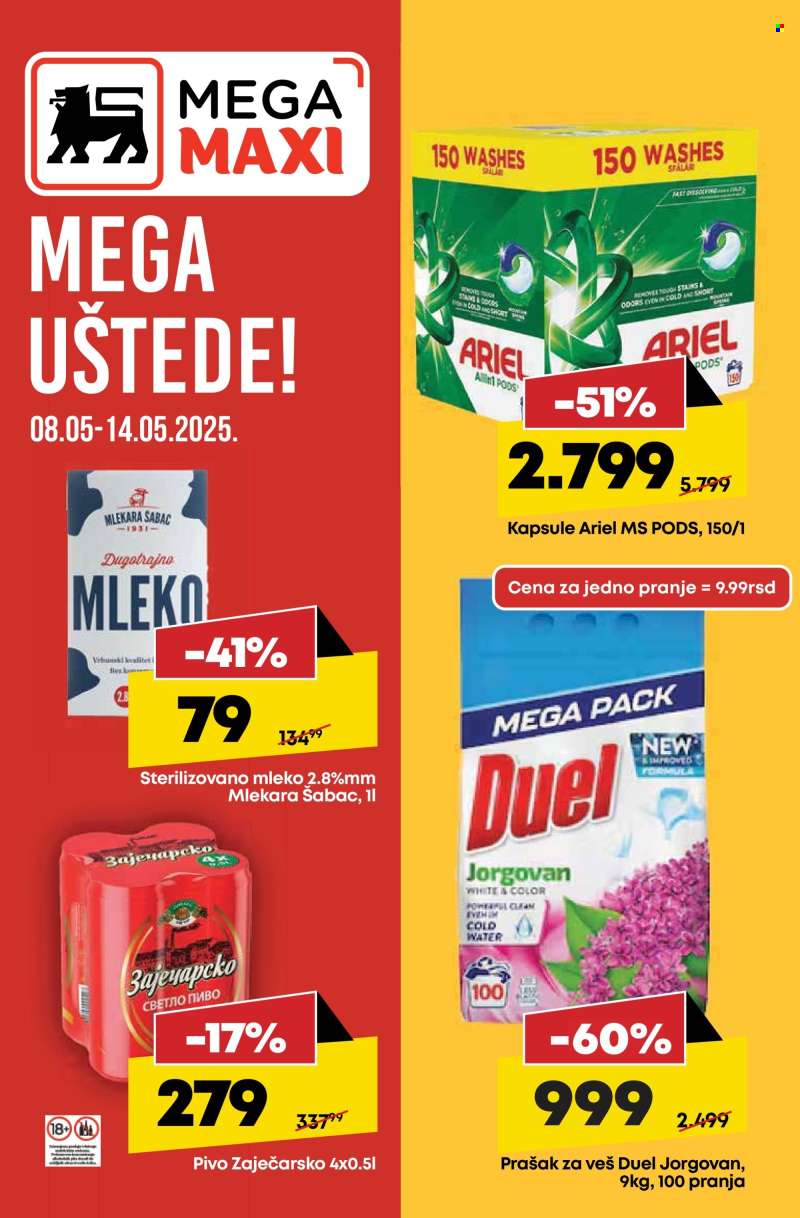 Mega Maxi katalog - 08.05.2025 - 14.05.2025.