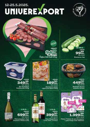 Univerexport katalog - 12.05.2025 - 25.05.2025.
