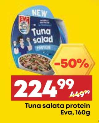 Tuna salata protein Eva, 160g