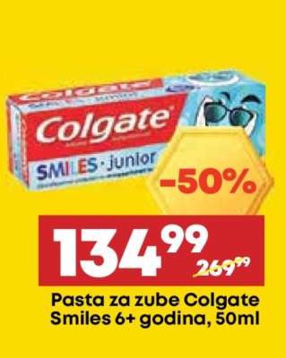 Pasta za zube Colgate Smiles 6+ godina 50ml