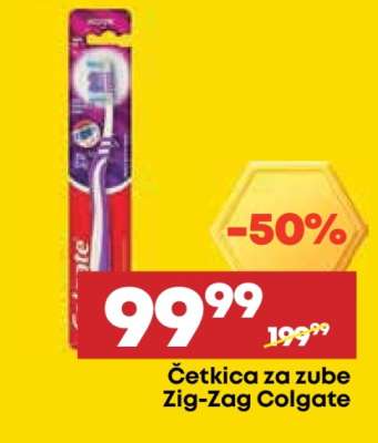 Četkica za zube Zig-Zag Colgate