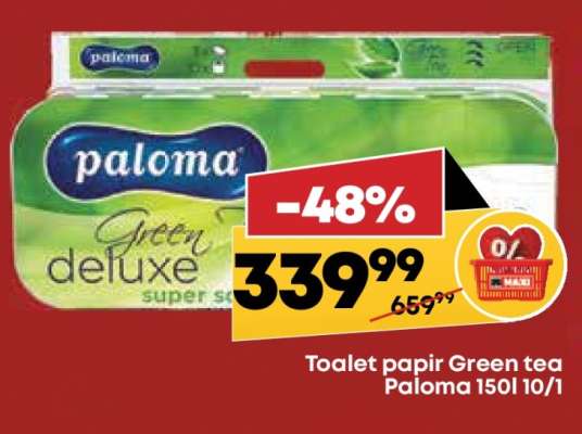 Toalet papir green tea