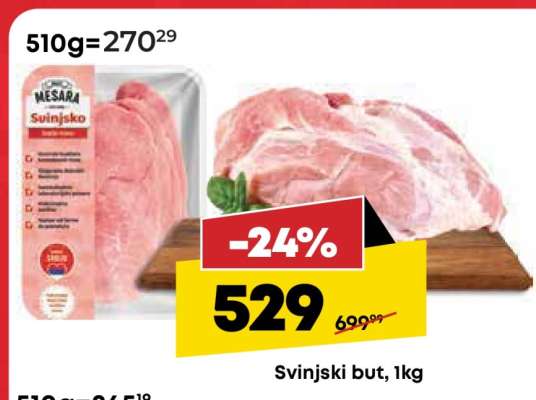 Svinjski but 1kg