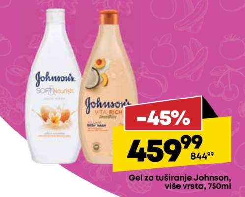 Gel za tuširanje Johnson