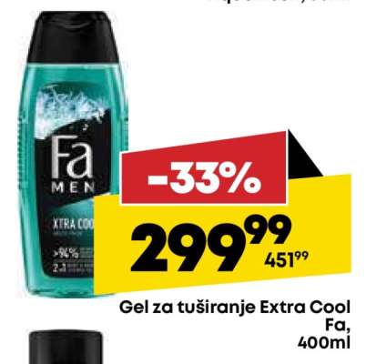 Gel za tuširanje Extra Cool