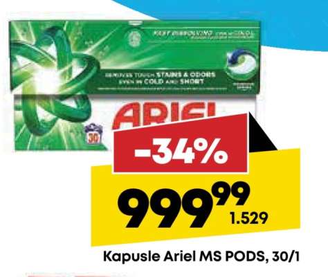Kapusle Ariel MS PODS, 30/1