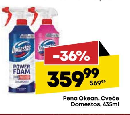 Pena Okean, Cveće Domestos, 435ml