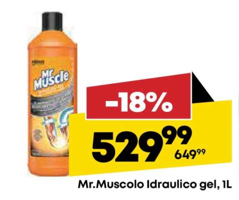 Mr.Muscolo Idraulico gel, 1L