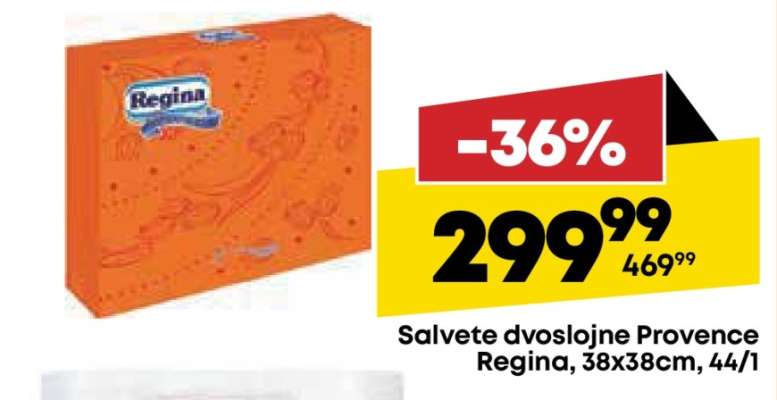 Salvete dvoslojne Provence Regina