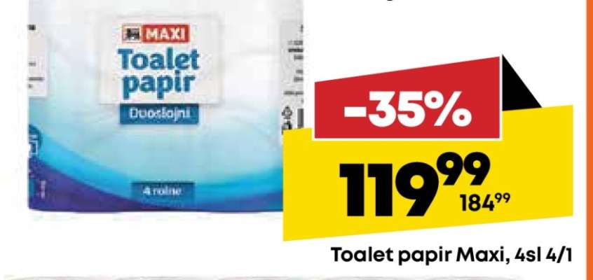Toalet papir Maxi