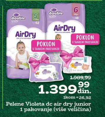 Pelene Violeta dc air dry junior