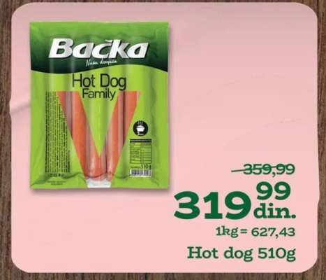 Bačka Hot Dog Family