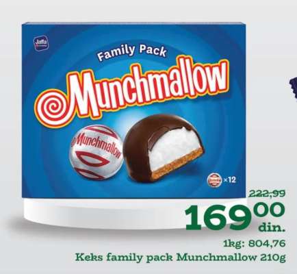 Keks family pack Munchmallow 210g
