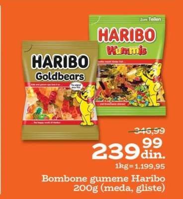 Bombone gumene HARIBO
