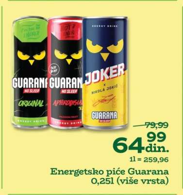 Energetsko piće Guarana