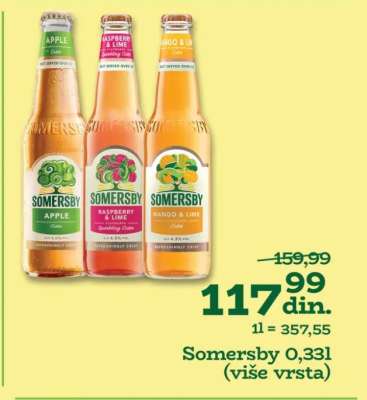 SOMERSBY, 0,33L