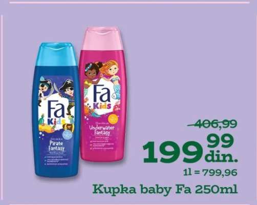 Kupka baby Fa 250ml