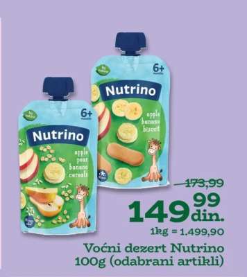 Voćni dezert Nutrino