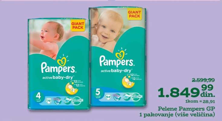 Pelene Pampers GP