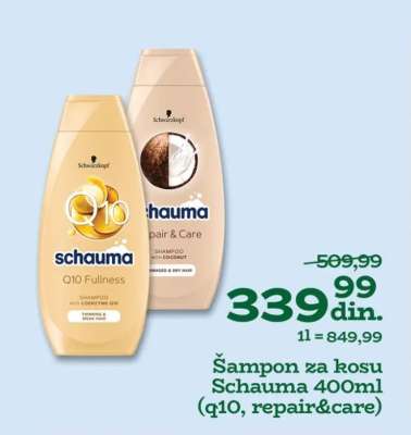 Šampon za kosu Schauma 400ml