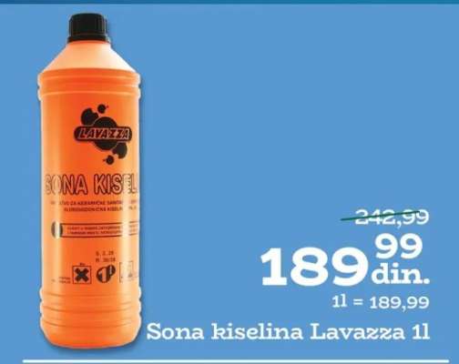 Sona kiseline Lavazza 11