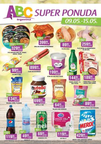 ABC Trgovina katalog - 09.05.2025 - 15.05.2025.