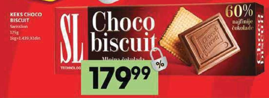 KEKS CHOCO BISCUIT