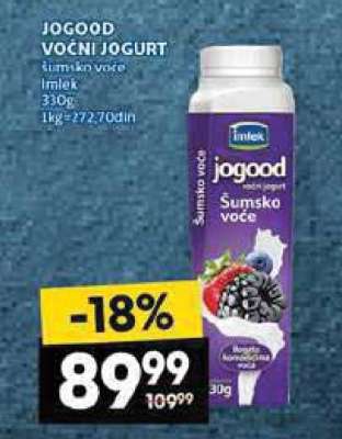 JOGOOD VOĆNI JOGURT