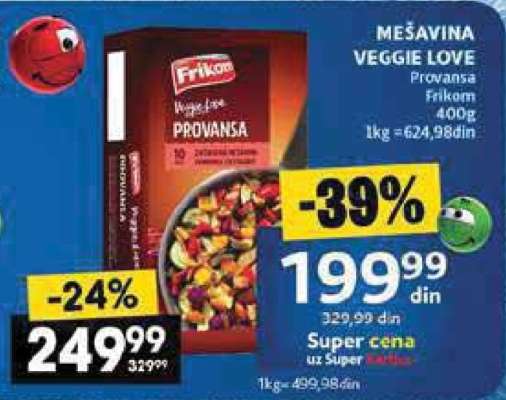 MEŠAVINA VEGGIE LOVE