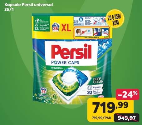 Kapsule Persil universal 35/1