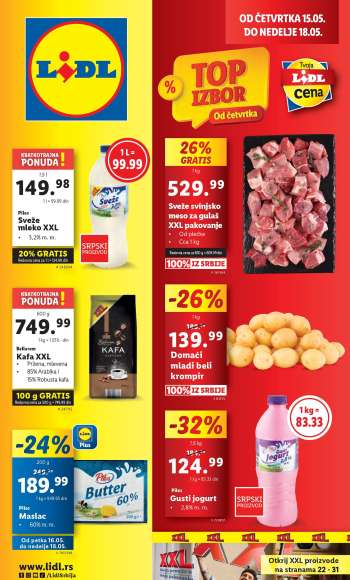 Lidl katalog - 15.05.2025 - 21.05.2025.