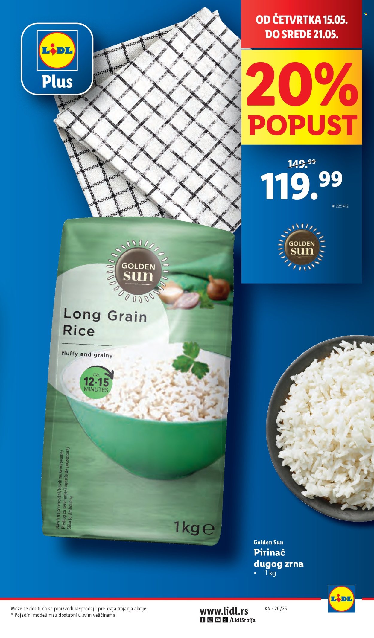 Lidl katalog - 15.05.2025 - 21.05.2025. Stranica 1