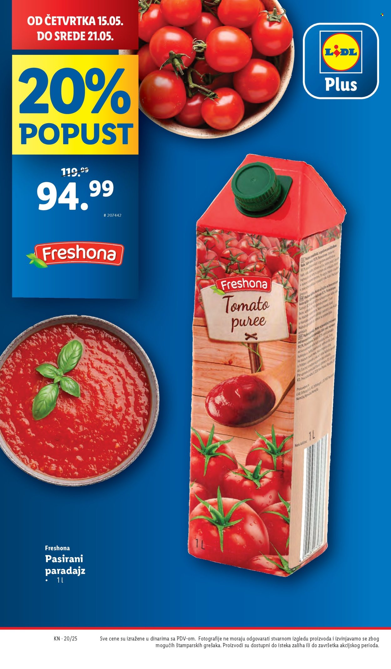 Lidl katalog - 15.05.2025 - 21.05.2025. Stranica 1