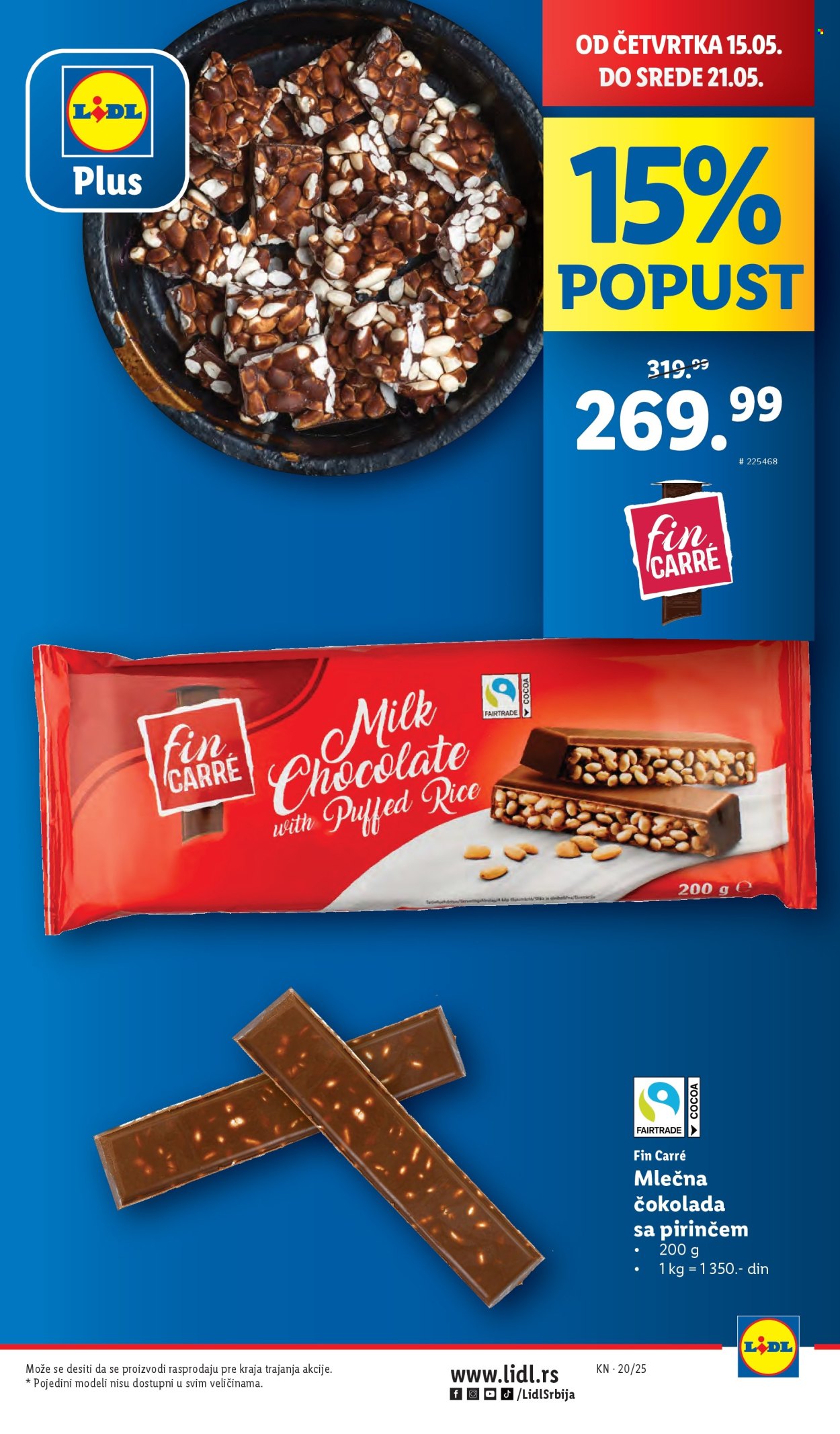Lidl katalog - 15.05.2025 - 21.05.2025. Stranica 1
