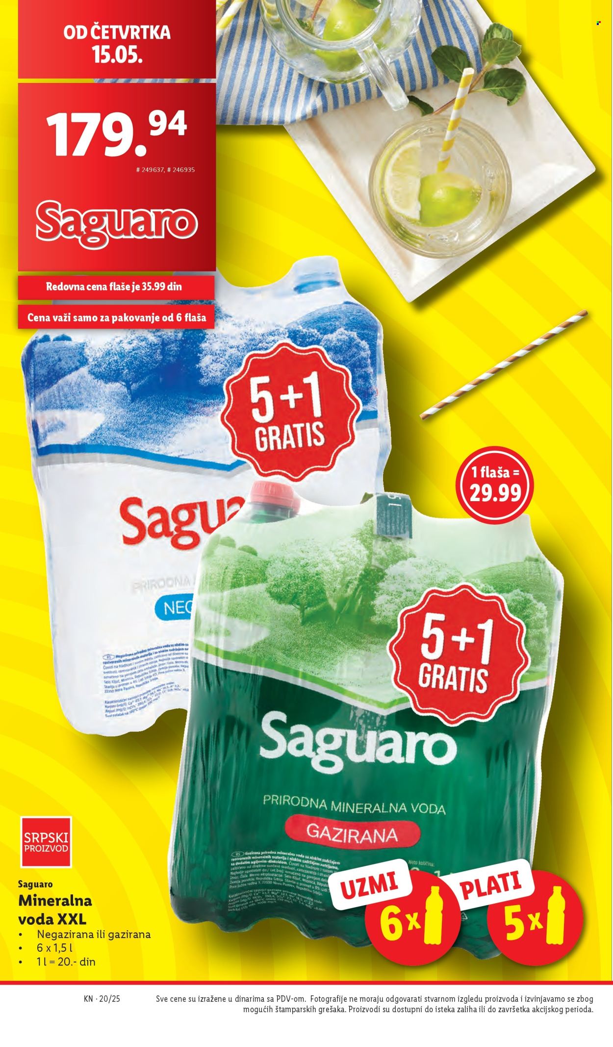 Lidl katalog - 15.05.2025 - 21.05.2025. Stranica 1