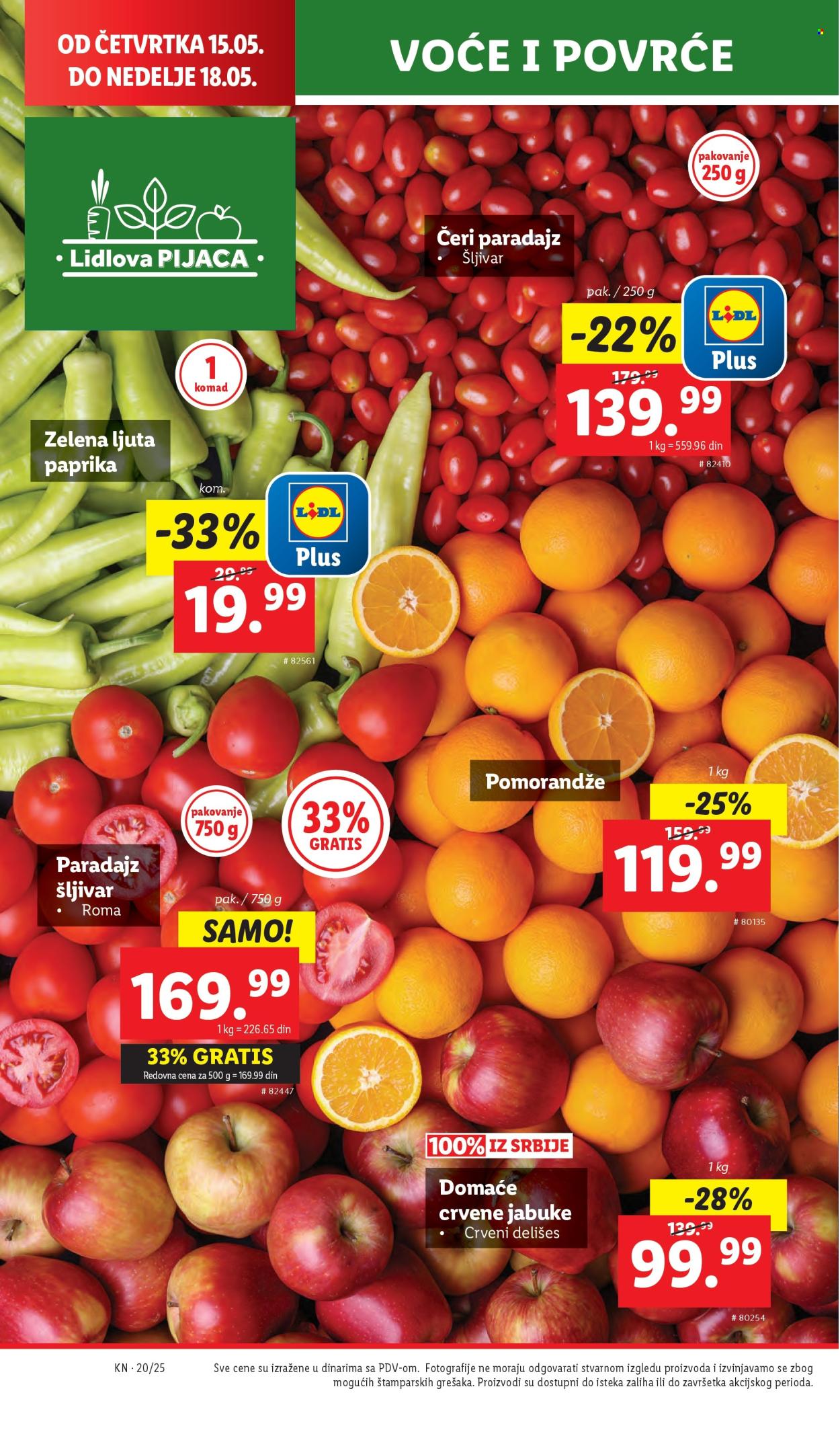 Lidl katalog - 15.05.2025 - 21.05.2025. Stranica 1