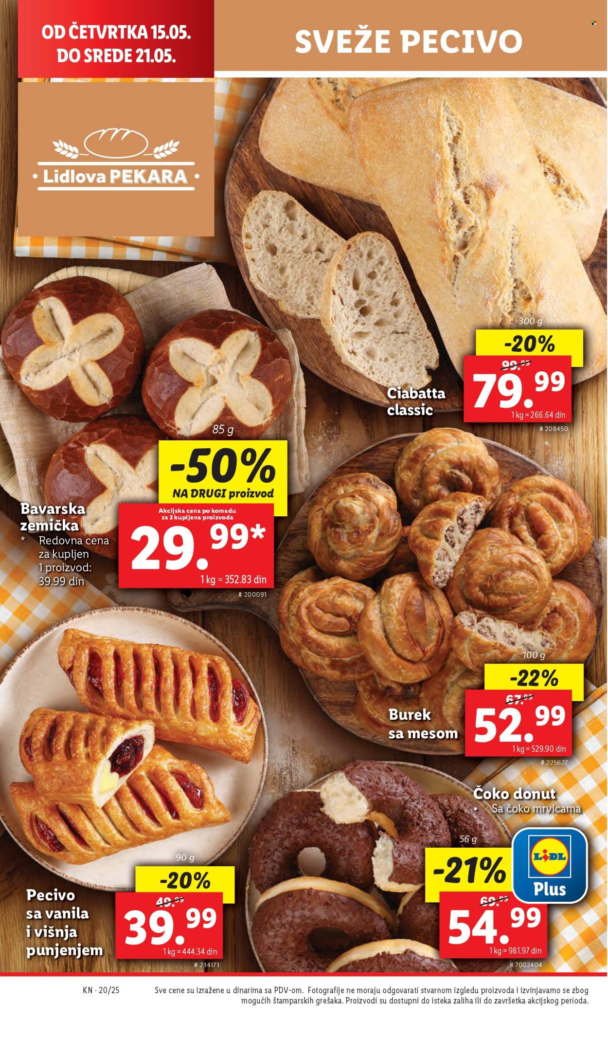 Lidl katalog - 15.05.2025 - 21.05.2025. Stranica 1