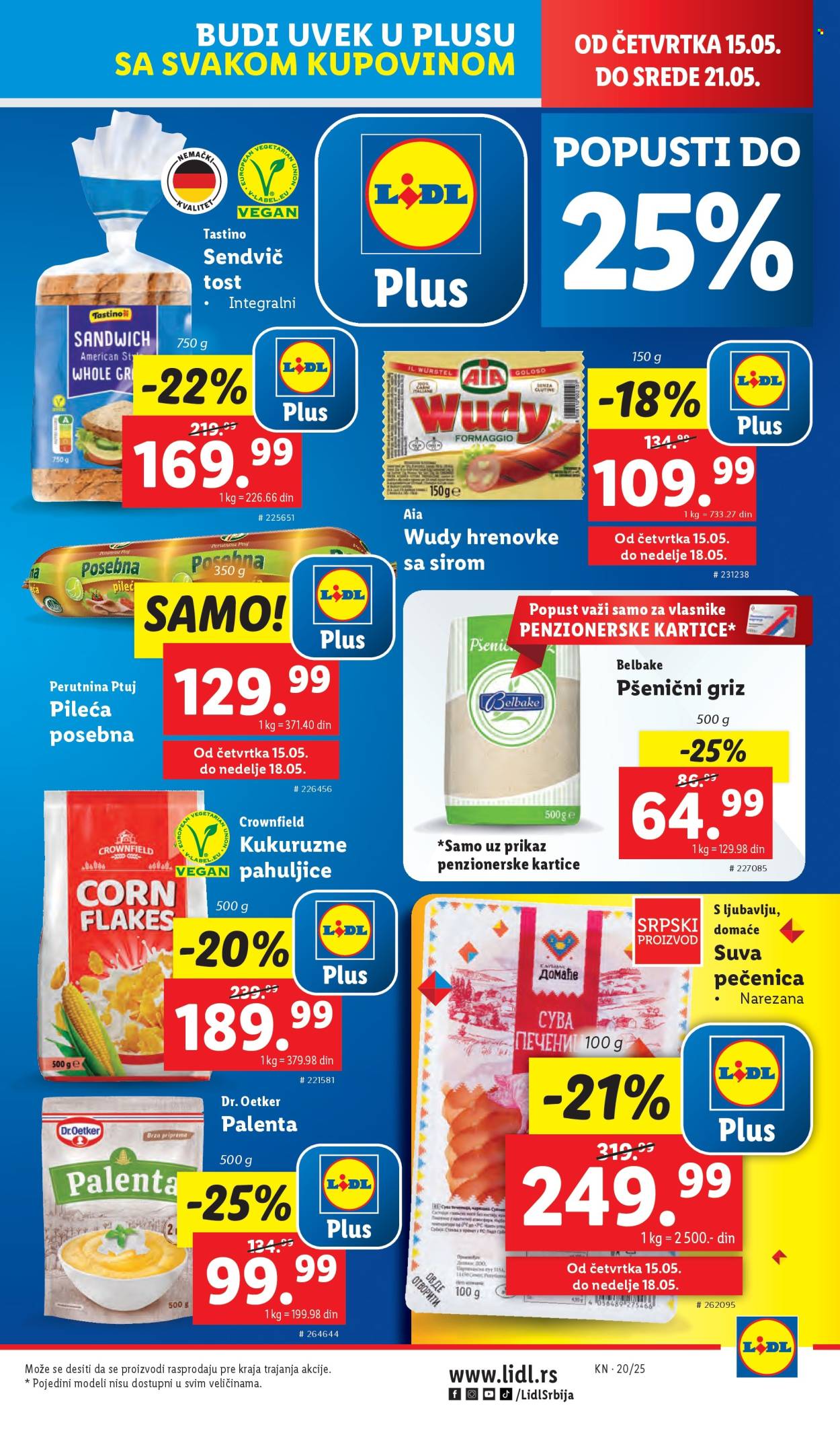 Lidl katalog - 15.05.2025 - 21.05.2025. Stranica 1