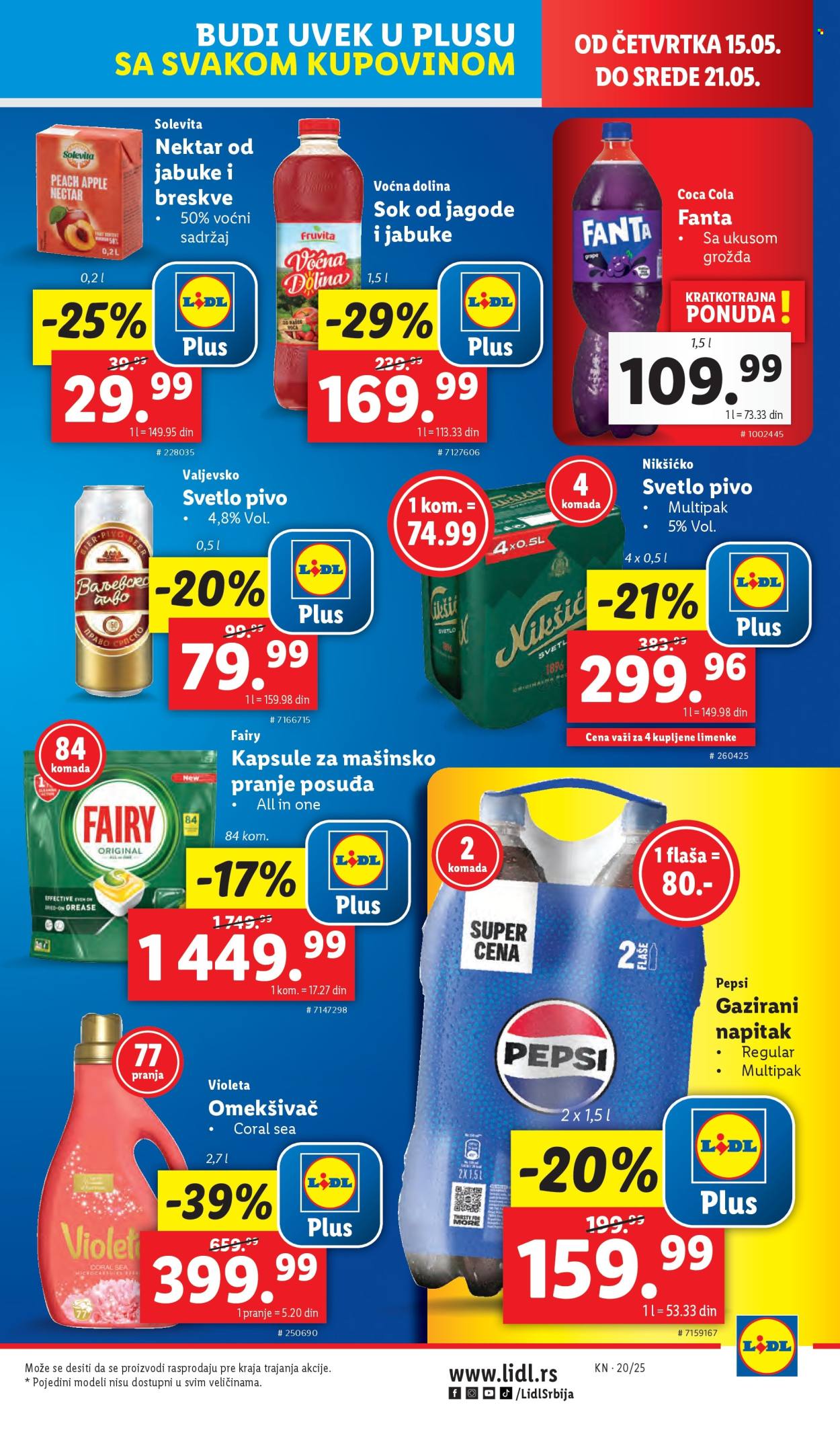 Lidl katalog - 15.05.2025 - 21.05.2025. Stranica 1