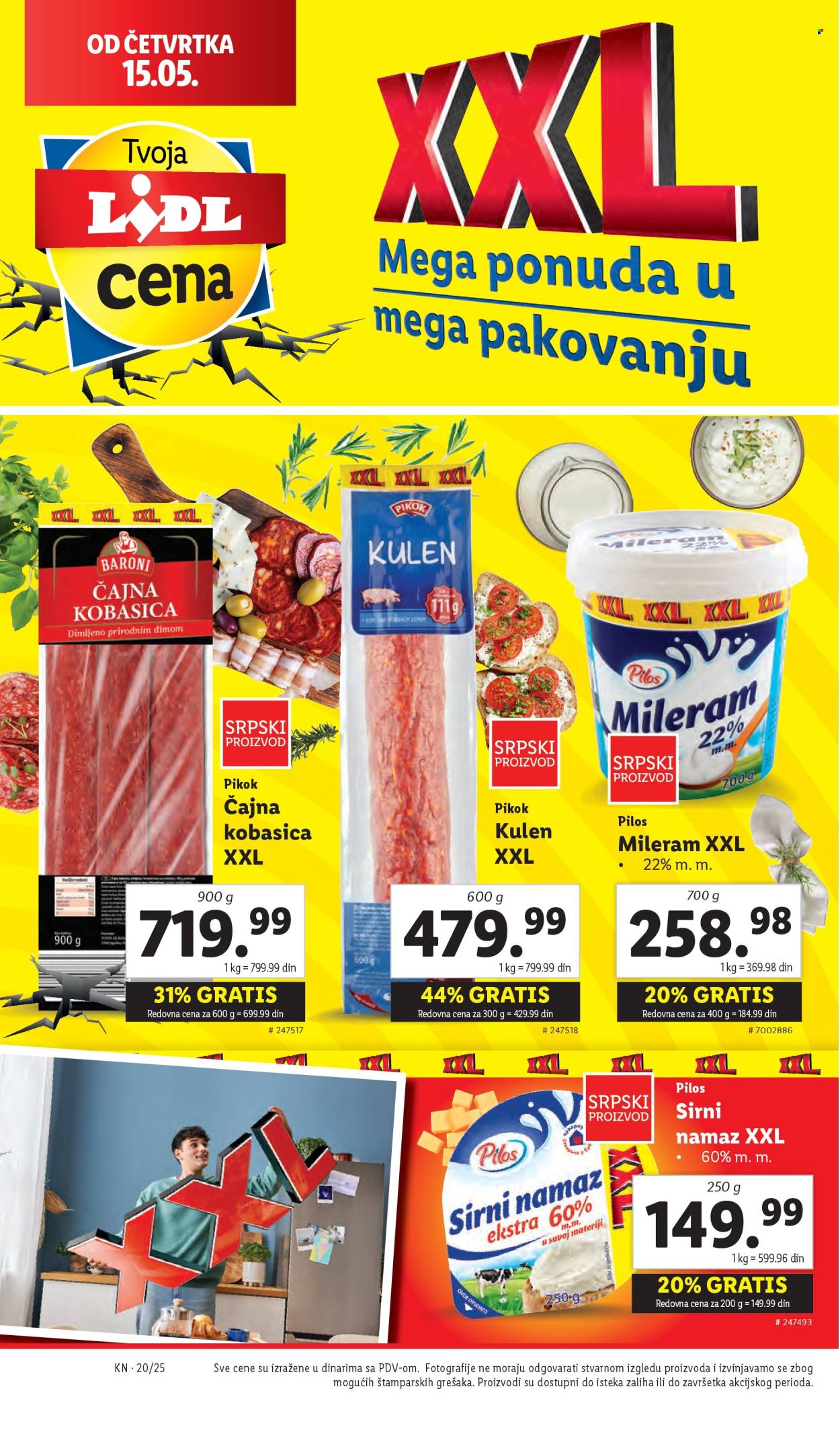 Lidl katalog - 15.05.2025 - 21.05.2025. Stranica 1