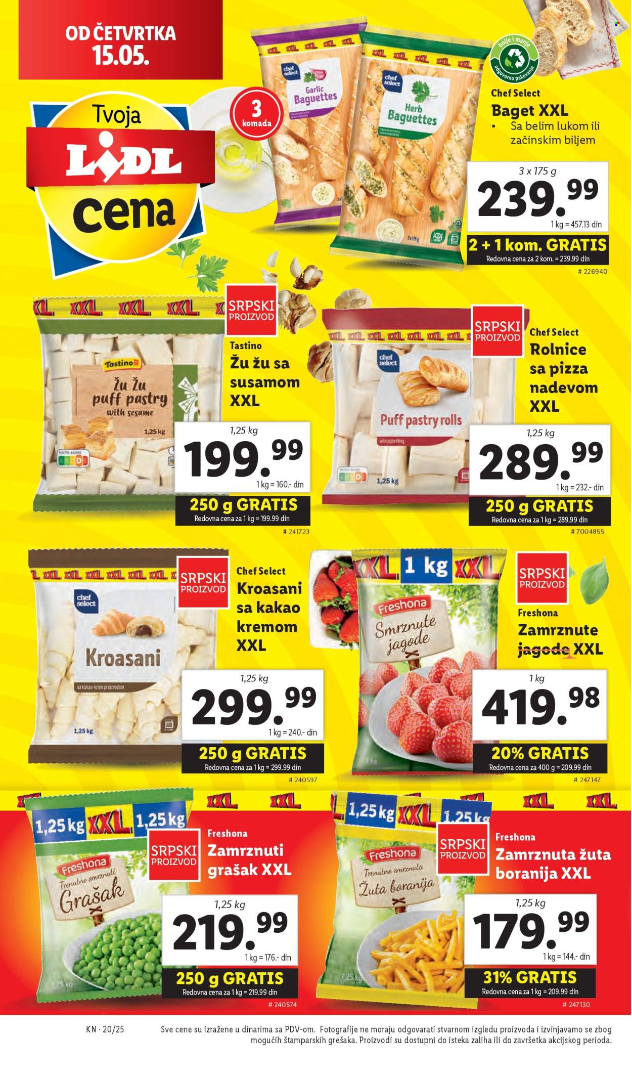 Lidl katalog - 15.05.2025 - 21.05.2025. Stranica 1