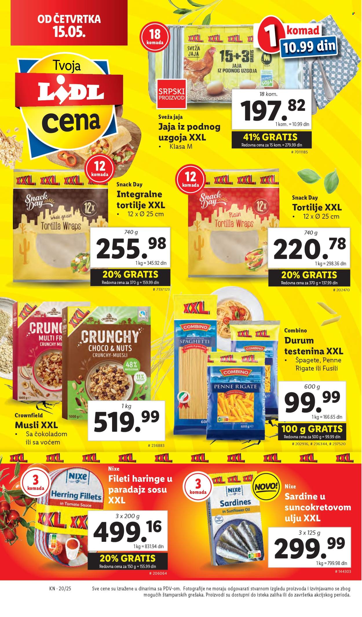 Lidl katalog - 15.05.2025 - 21.05.2025. Stranica 1