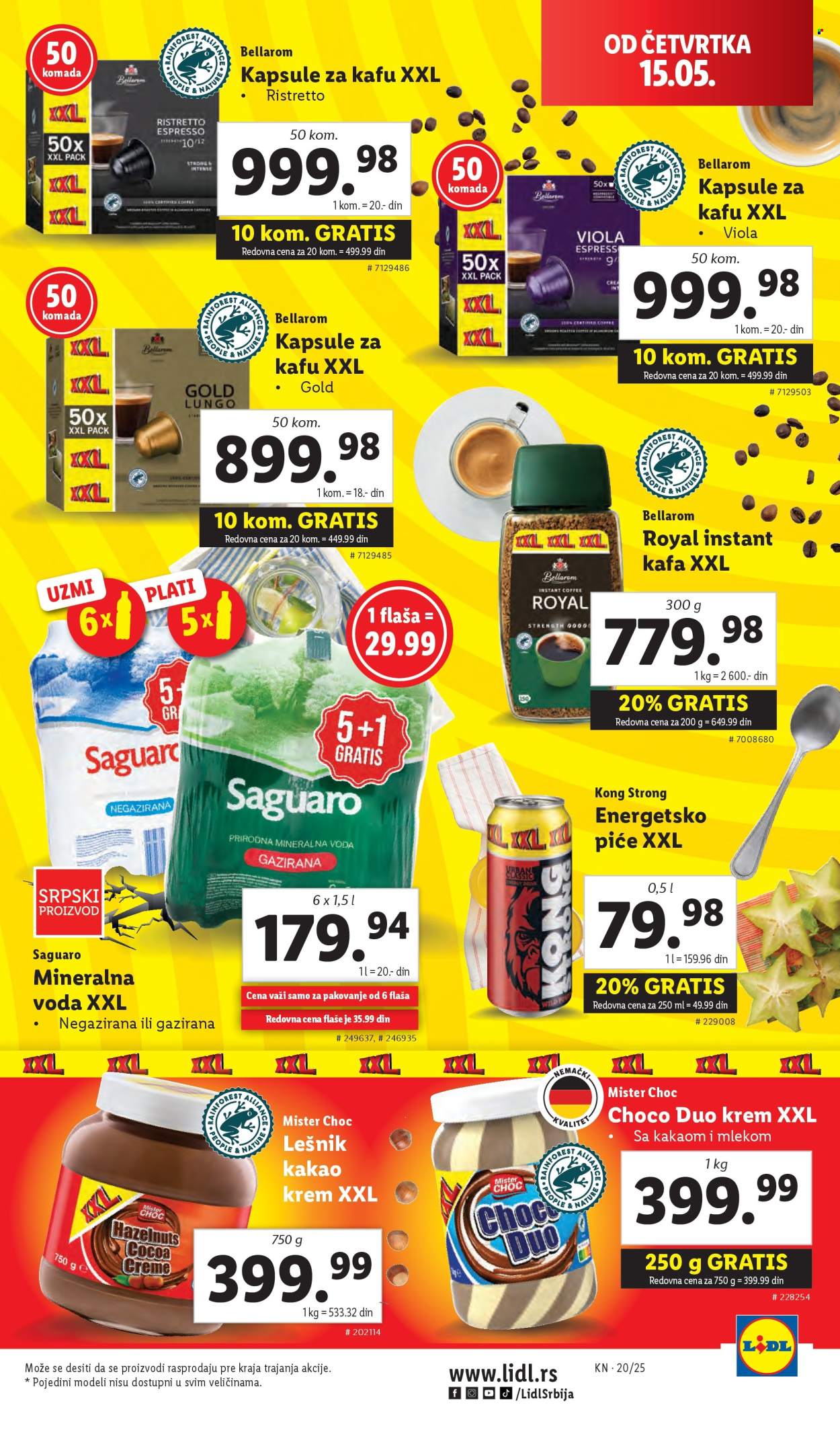 Lidl katalog - 15.05.2025 - 21.05.2025. Stranica 1